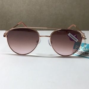 Women’s pink aviator sunglasses 62005